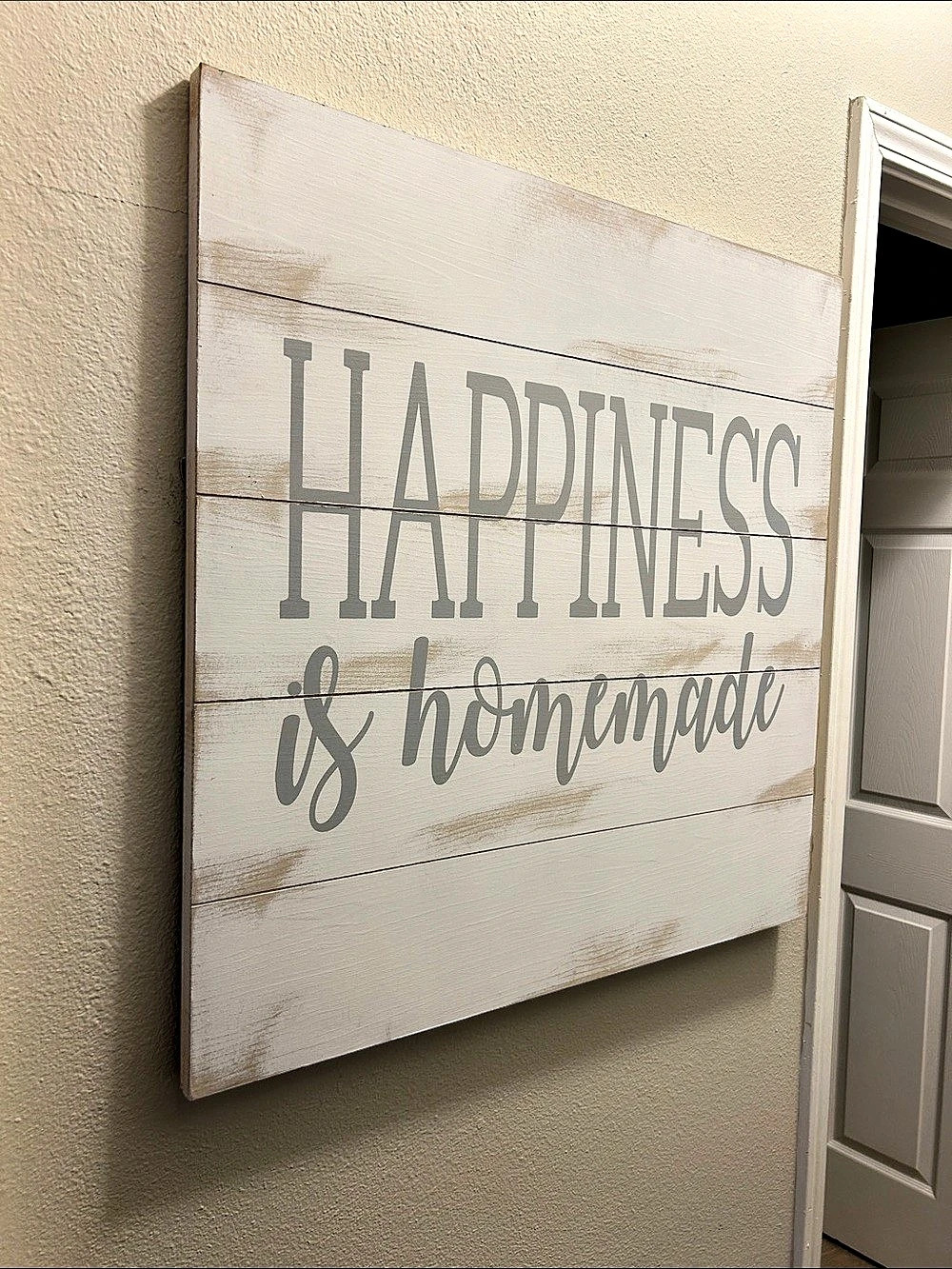 Happiness Is Homemade Wall Art